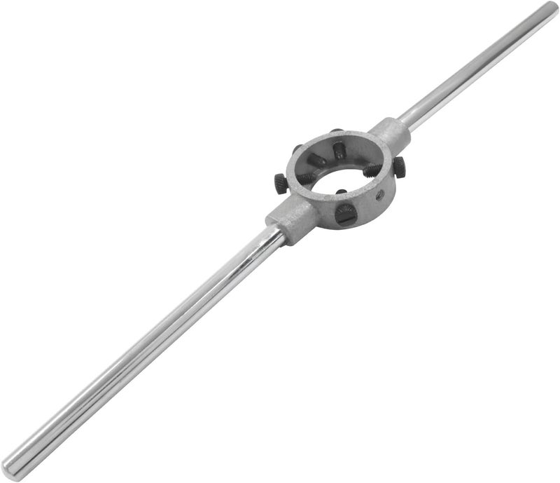 OSVJE Metric M22-M26 Die Round Die Stock Holder,Thread Tap Wrench Zinc Alloy Body Stock Holder with Additional Screws, Adjustable Removable Handle - Image 5